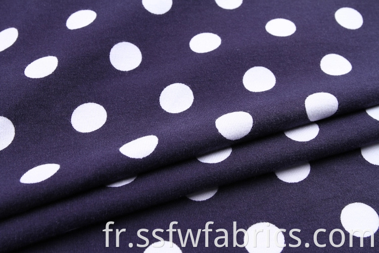 Fashionalble White Dot Fabric Cottons